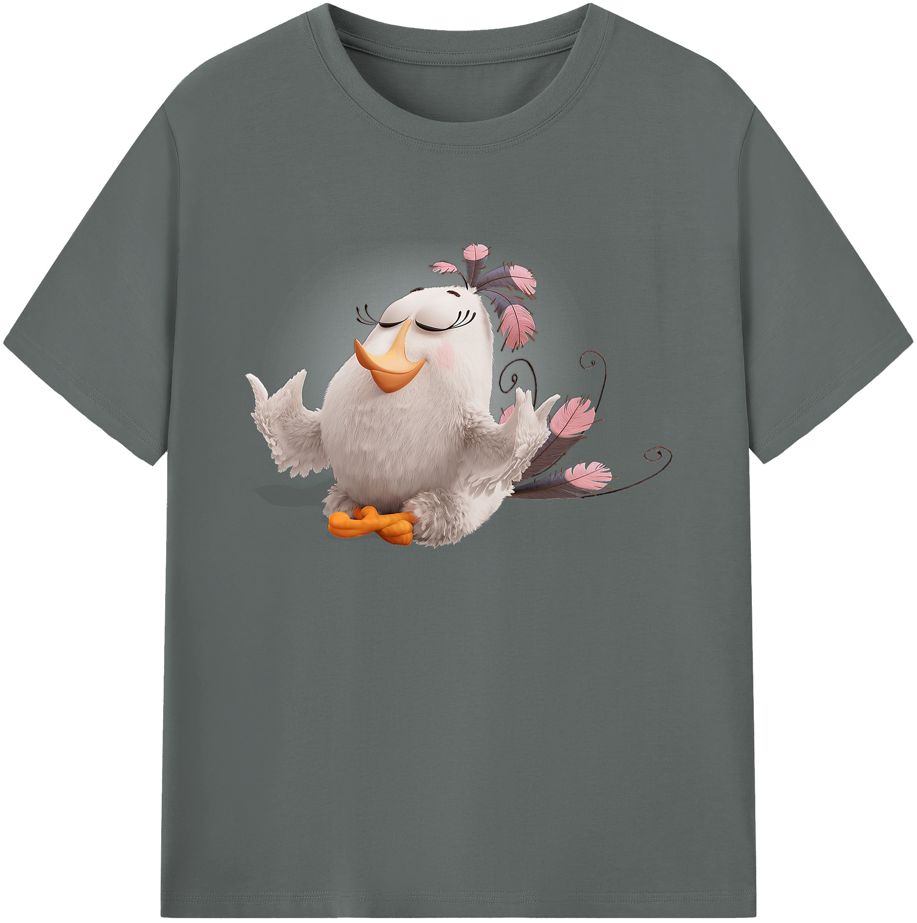（画像用） Angry Birds アングリーバード 綿100％ メンズ半袖Tシャツ｜肌触りやわらか＆通気性
